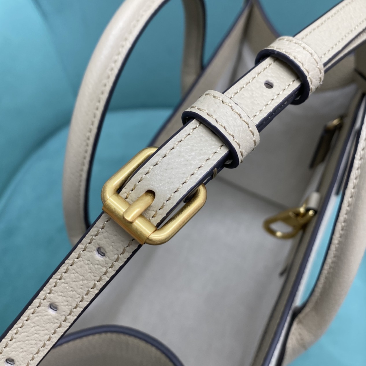 【P1170】Gucci 1955 Horsebit 古奇新款奶茶色托特包手提包购物袋