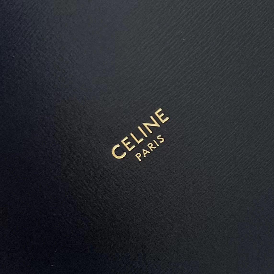 【P1580】Celine DansParis系列 赛琳牛皮手提斜挎Bucket水桶包199913黑色