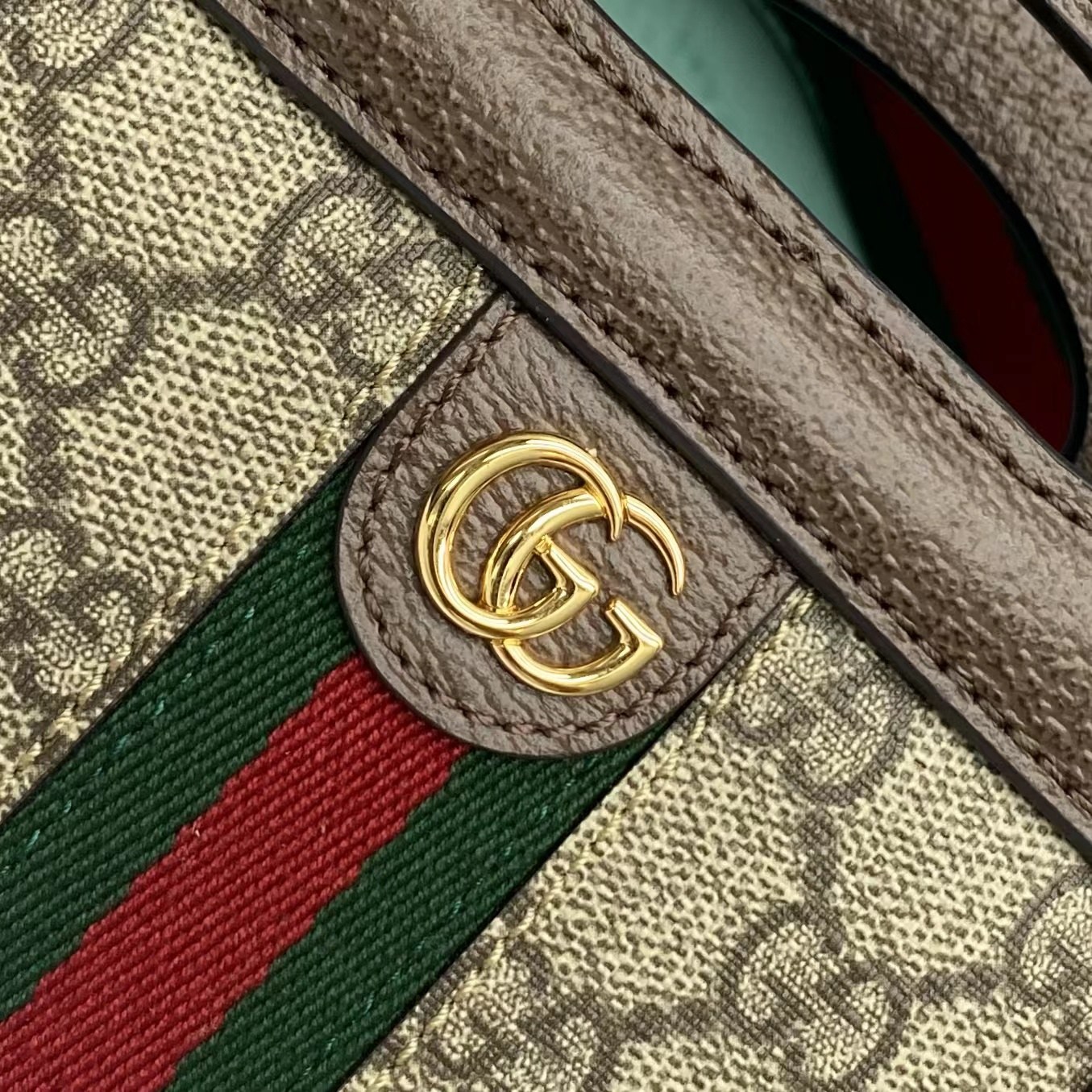 【P870】Gucci Ophidia系列 古驰Supreme帆布迷你手提肩背包