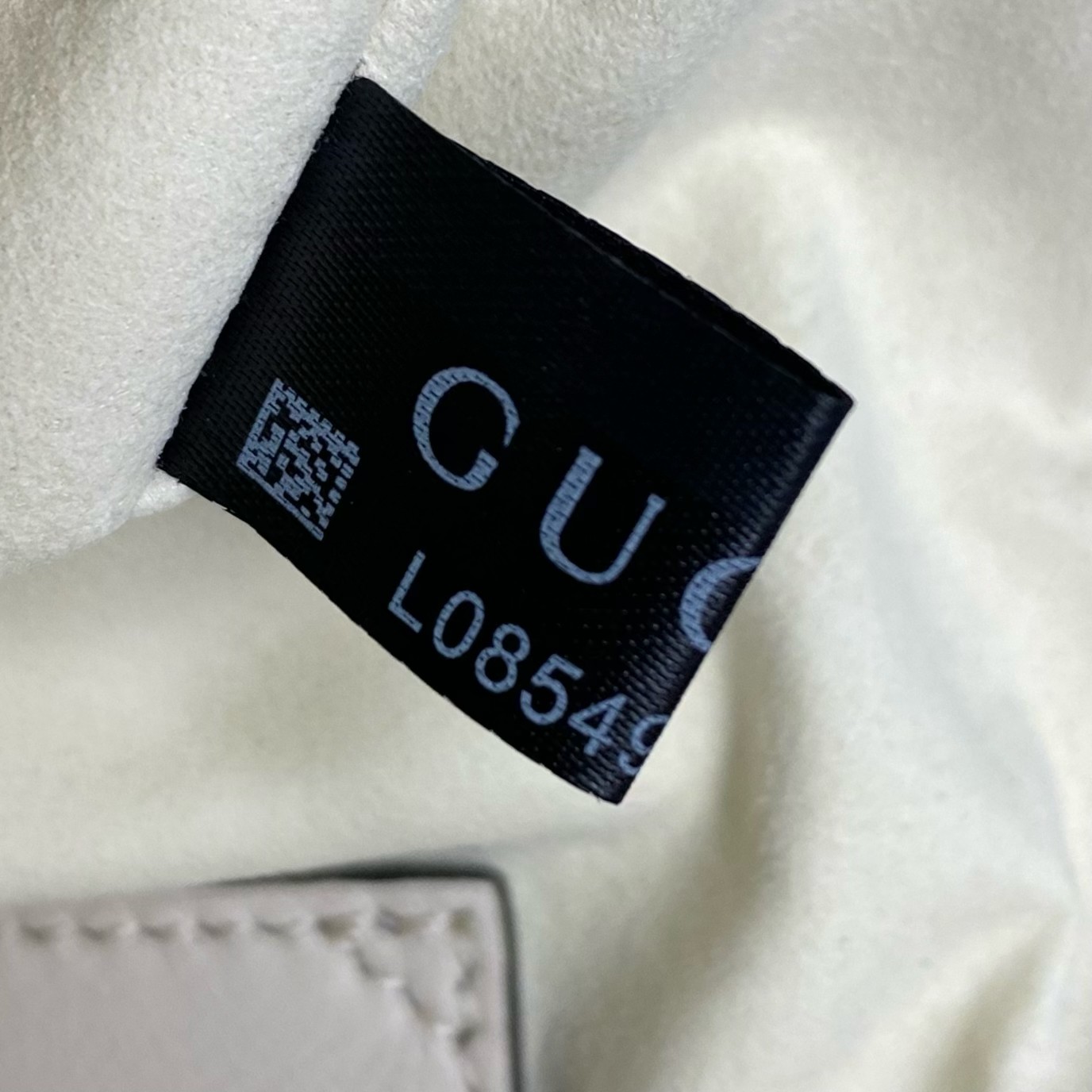【P1280】古驰包包货源 Gucci2024新款Marmont系列绗缝腋下包 白色